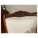 Detail on antique rocker