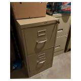 2 drawer file with key