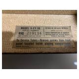 Label on RCA record player