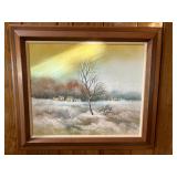Signed painting
