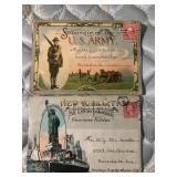 WWI postcards, early 1900