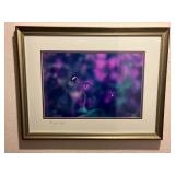 Framed, signed Kalpan "Blue Eyed Dragon"