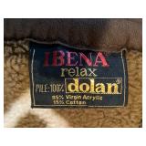 Label on Ibena blanket