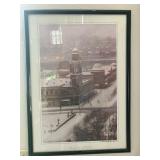 "Plaza Snow" signed Jenanne Jenkins Dec. 1991