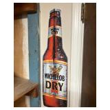Metal Michelob Dry sign