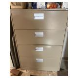 4 drawer lateral file