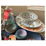 Poland stoneware fluted bowl 