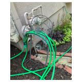 Iron hose rack