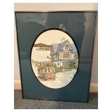 Numbered and framed San Francisco print