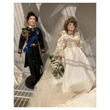 Prince Charles and Princess Diana dolls