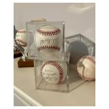 Signed Jeff Montgomery baseballs