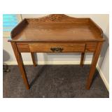 Small oak desk