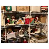 Many Christmas decorations
