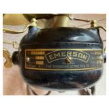 Label on Emerson fan
