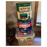 Lincoln logs, Tinkertoys