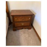 Nightstand w 2 drawers