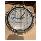 Porta Cool fluorescent light clock