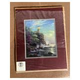 Thomas Kincaid print w COA