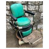 Antique Emil J. Paidar barbershop chair