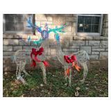 Lighted reindeer