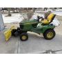 2019 John Deere X730 Riding mower w quick hitch blade 