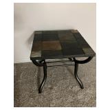 Small table w slate top