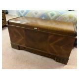 Waterfall cedar chest