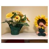 Sunflowers, sunflower baby