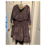 Late 19th-century "going away" dress