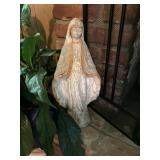 Concrete Mary statue