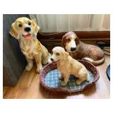 Lifesize dog figures