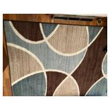 Contemporary modern area rug