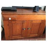 Pine dry sink