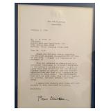 Bill Clinton Autograph