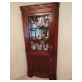 Late 1800's corner cupboard