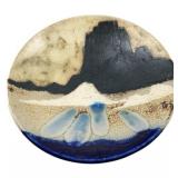 Lot 004 Utah Stamped Signed Breuer Pottery EarthWare Platter