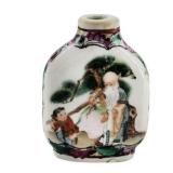 Lot 026 Antique Porcelain Snuff Bottle