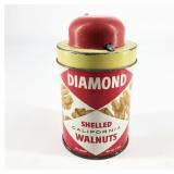 Lot 132 Vintage Diamond Shelled California Walnut Can Nut Chopper