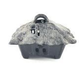 Lot 142 Antique Japanese Koro Censor Kayabuki Thatched Hut