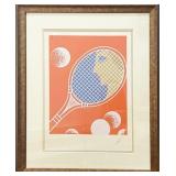 Lot 003   3 Bid(s) Erté, "Tennis", Signed and Numbered Serigraph