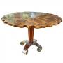 Lot 001-301   0 Bid(s) John Richards Fine Furniture Floral Petal Pedestal Table