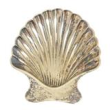 Lot 008   2 Bid(s) Tiffany & Co. Makers Footed Shell Dish Sterling