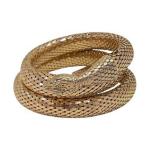 Lot 017   5 Bid(s) Whiting & Davis Coiled Snake Gold Plated Signed Arm Band/Bracelet