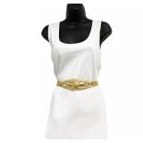 Lot 029   0 Bid(s) Accessocraft N.Y.C. Lion Head Buckle Belt, Vintage