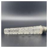 Lot 513 Victorian EAPG Crystal Perfume Decanter, Original Stopper