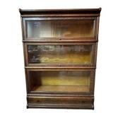 Antique Tiger Oak Barrister Book Case