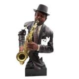 Lot 003  Willitts Design Up Town Blues, Saxophone Player, Limited Edition
