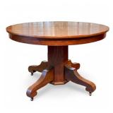 Antique pedestal Table