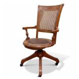 Swivel Leather Seat Office Desk Chair