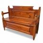 Colonial Revival Storage Bench